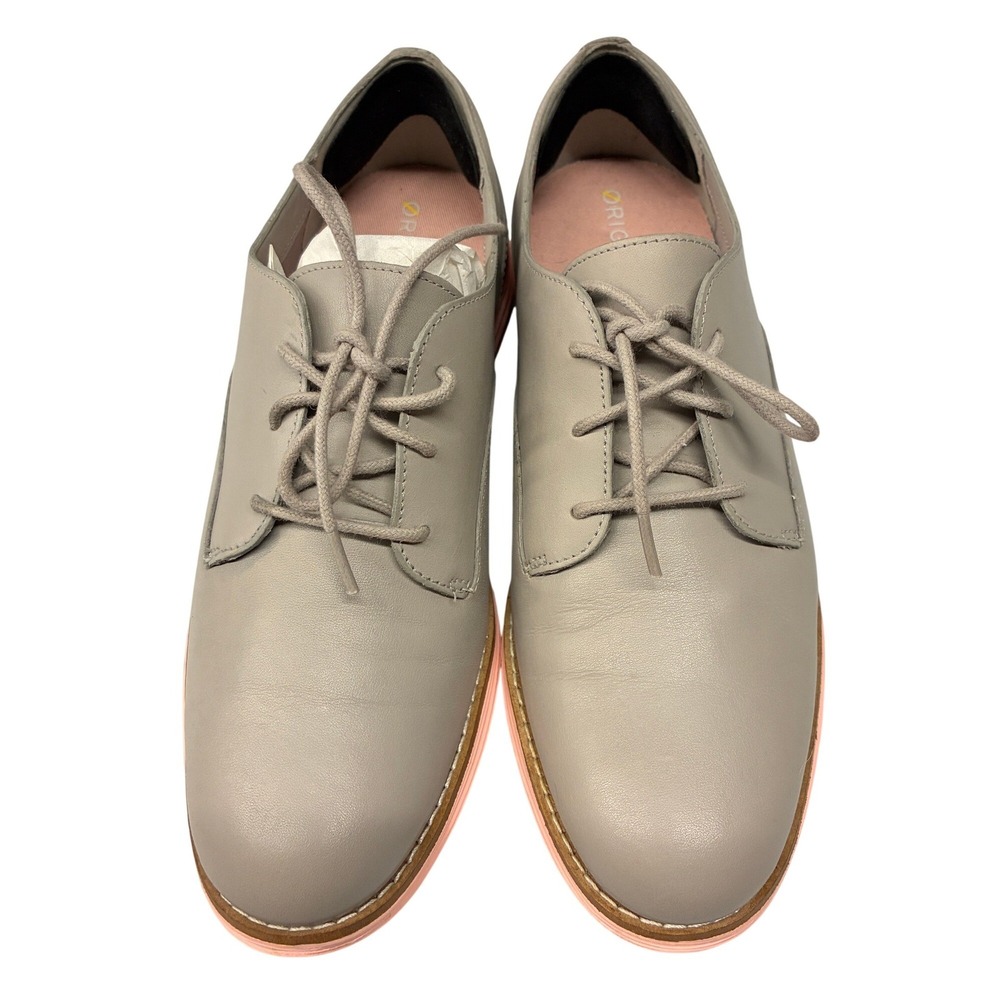 Cole Haan Original Grand Oxford Women's 6B Grey Pink W17145 Comfort Casual